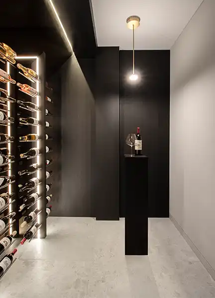 Hanssen id villa wijnkelder